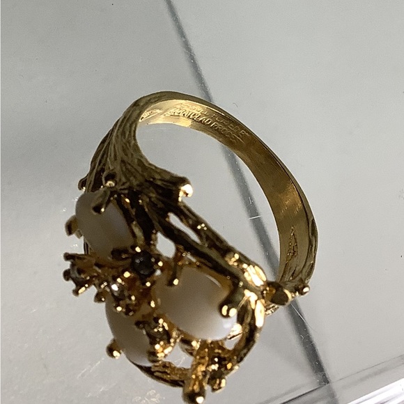 NEW vintage cocktail ring Opal Twig Branch - Picture 11 of 14